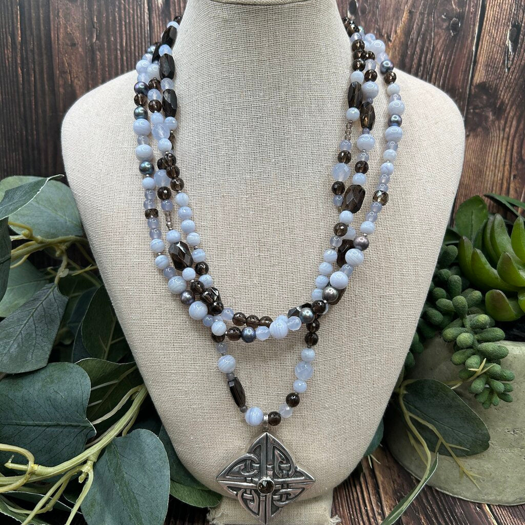 DAC Sterling Celtic Knot Necklace