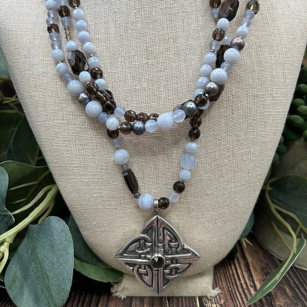 DAC Sterling Celtic Knot Necklace