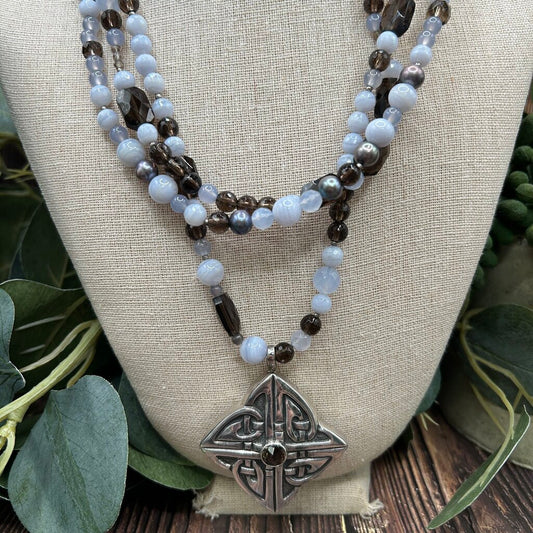 DAC Sterling Celtic Knot Necklace