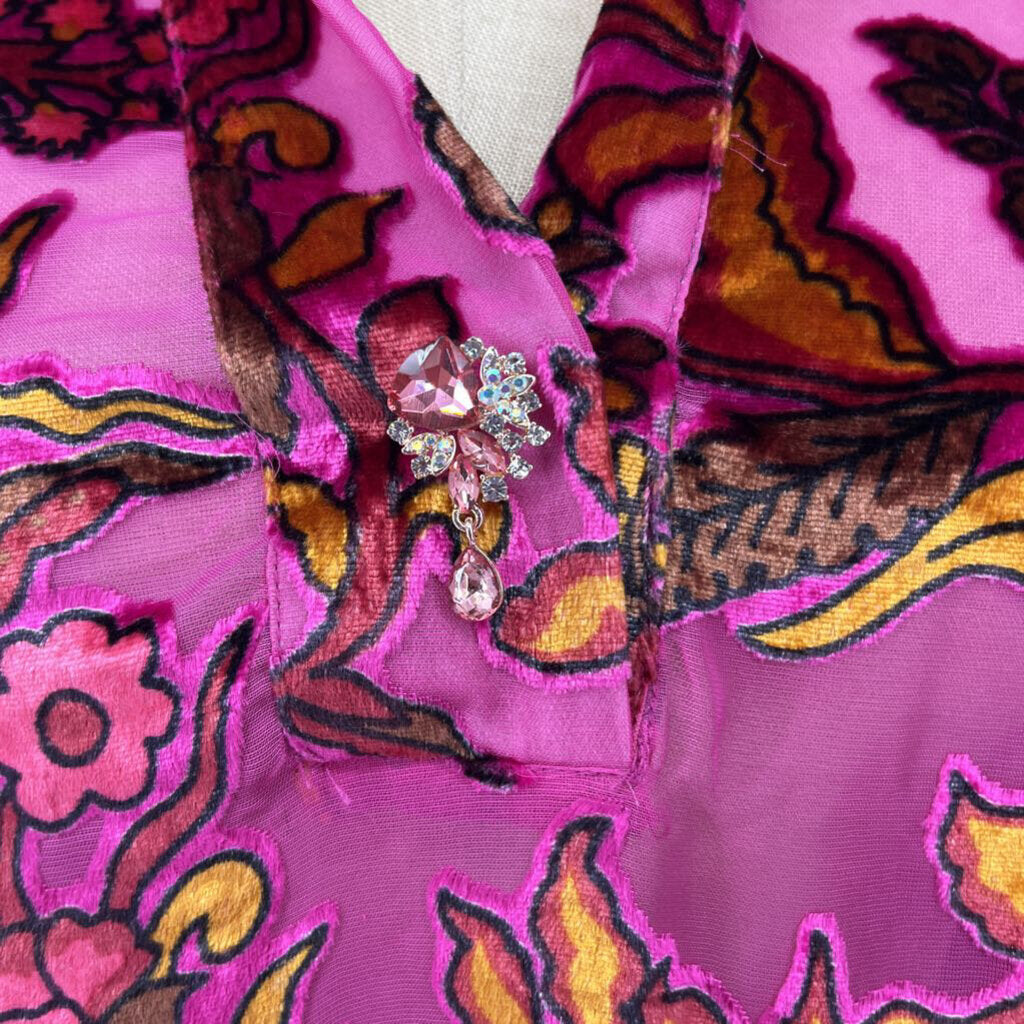 Aratta Silent Journey L/s Floral Shirt