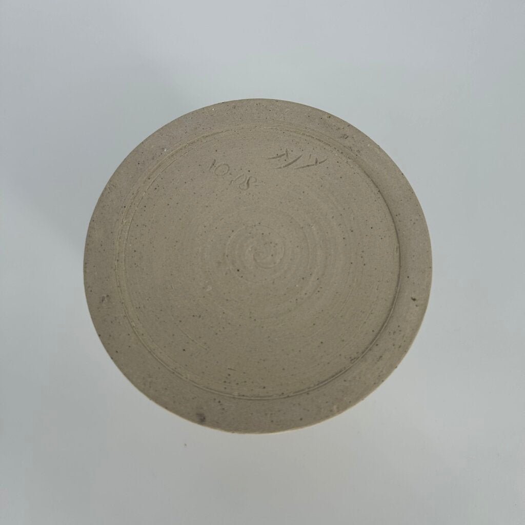 Etched Leaf Tapered Vase