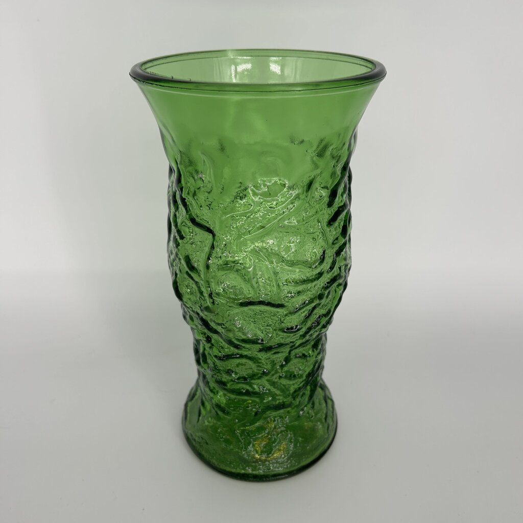 Textured Glass Vase