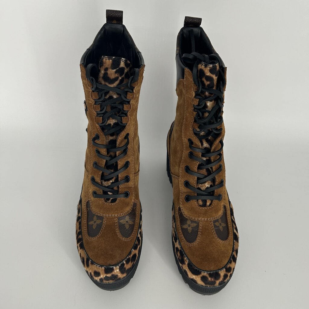 Louis Vuitton Laurette Platform Desert Boots