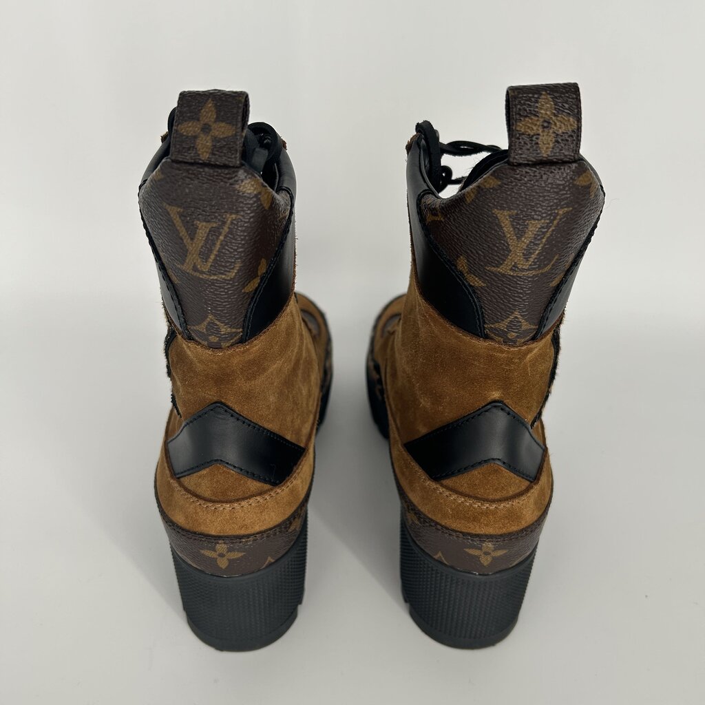 Louis Vuitton Laurette Platform Desert Boots