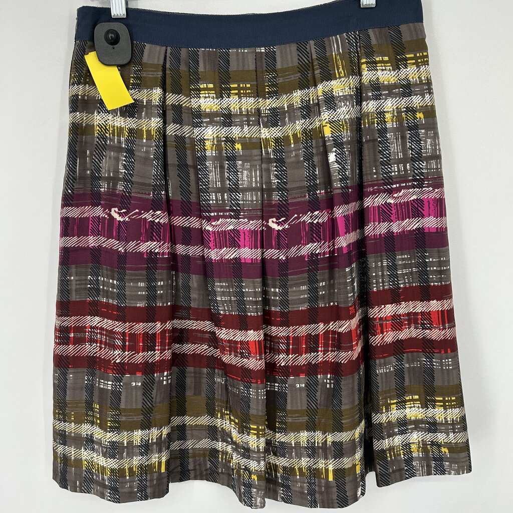 Trina Turk Plaid Skirt