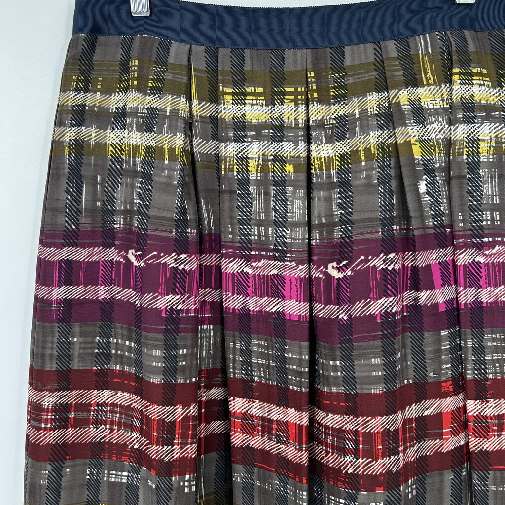 Trina Turk Plaid Skirt