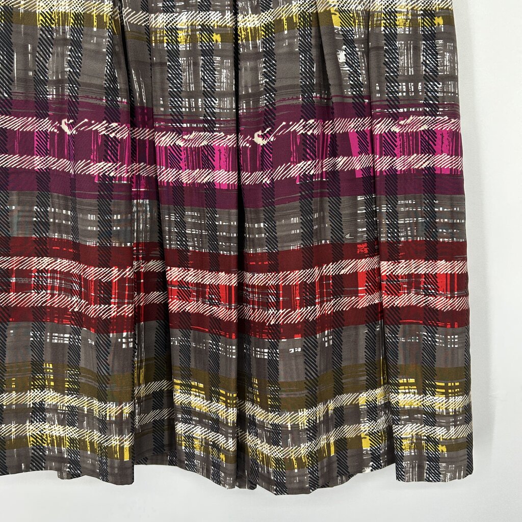 Trina Turk Plaid Skirt