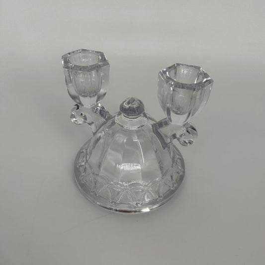 Cut Glass Candlabra