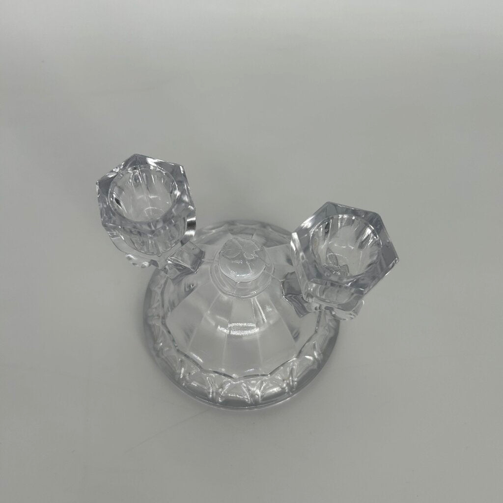 Cut Glass Candlabra