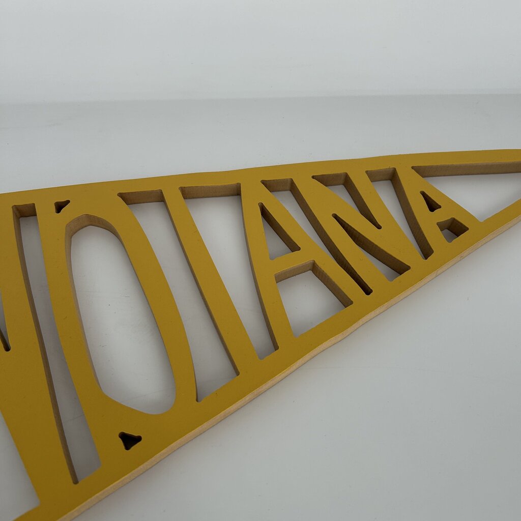 INDIANA Wood Banner