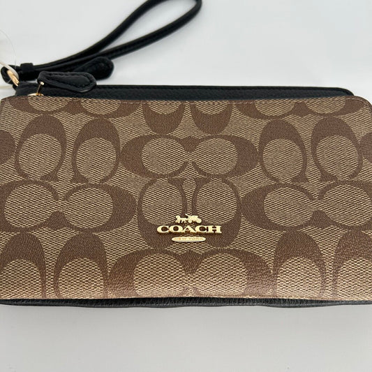 Coach Signature Wristlet