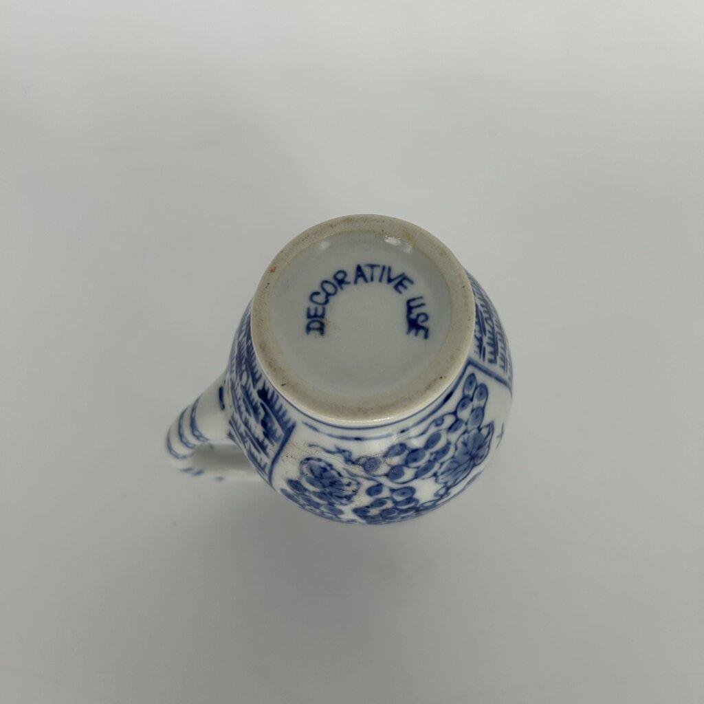 Floral Porcelain Pitcher