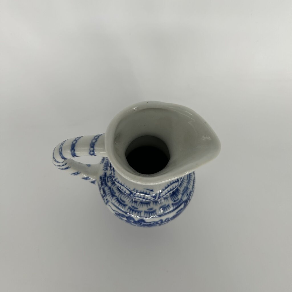 Floral Porcelain Pitcher