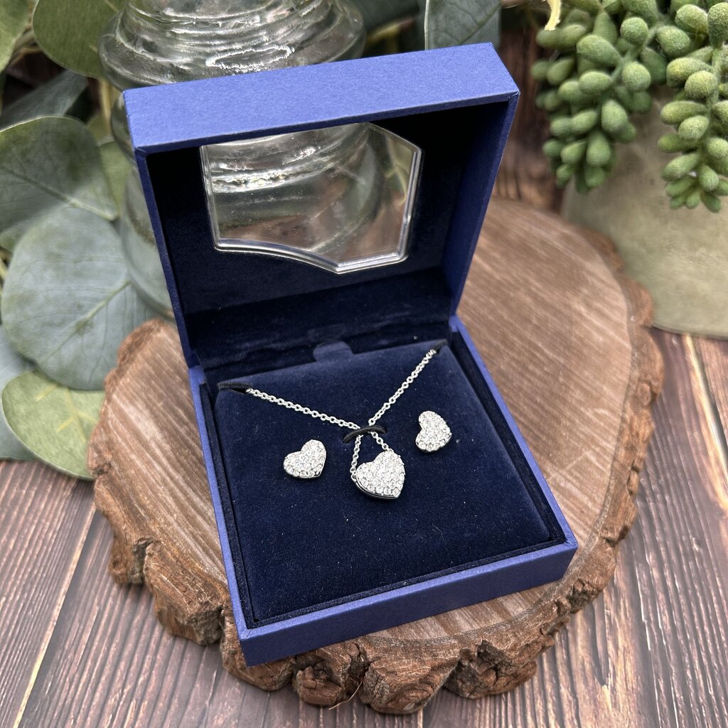 Swarovski Heart Set