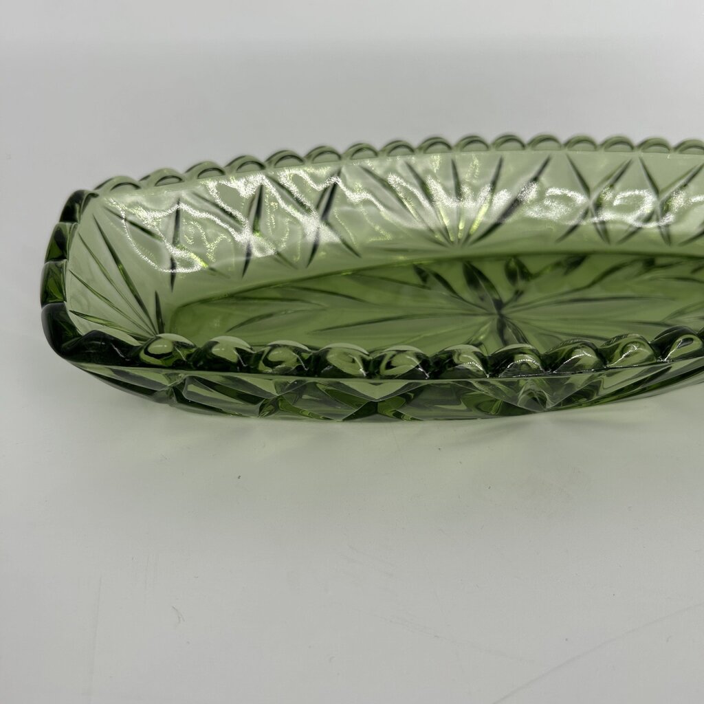 Cut Glass Celery Dish