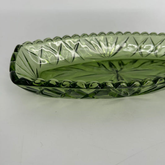 Cut Glass Celery Dish