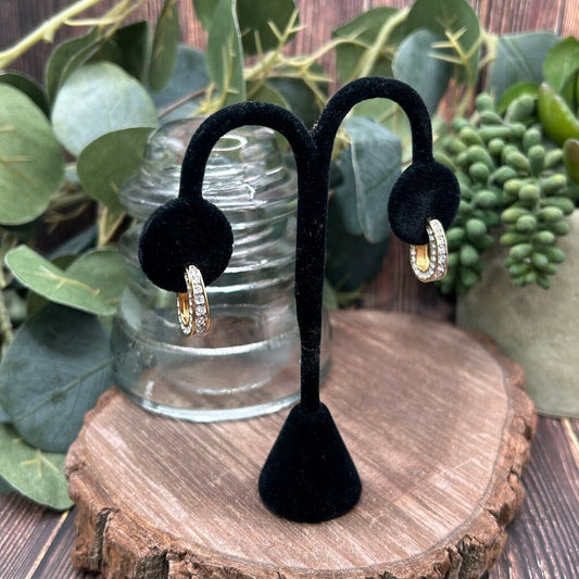 Swarovski Crystal Hoops