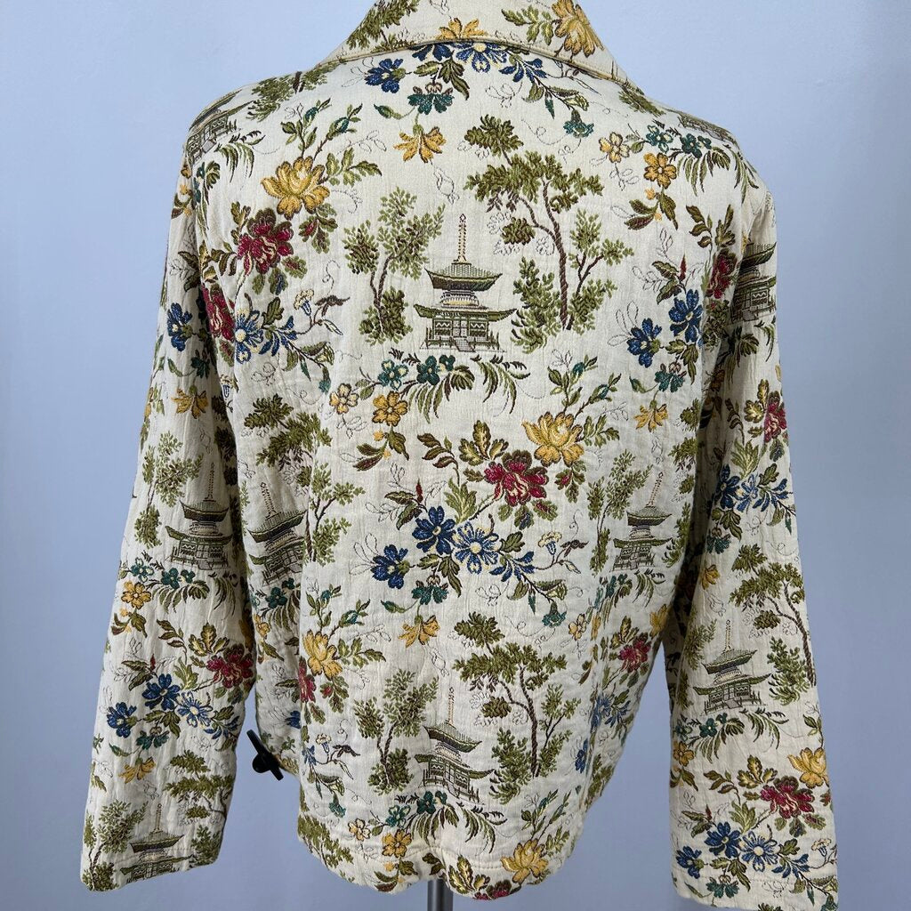 Norm Thompson Floral Jacket