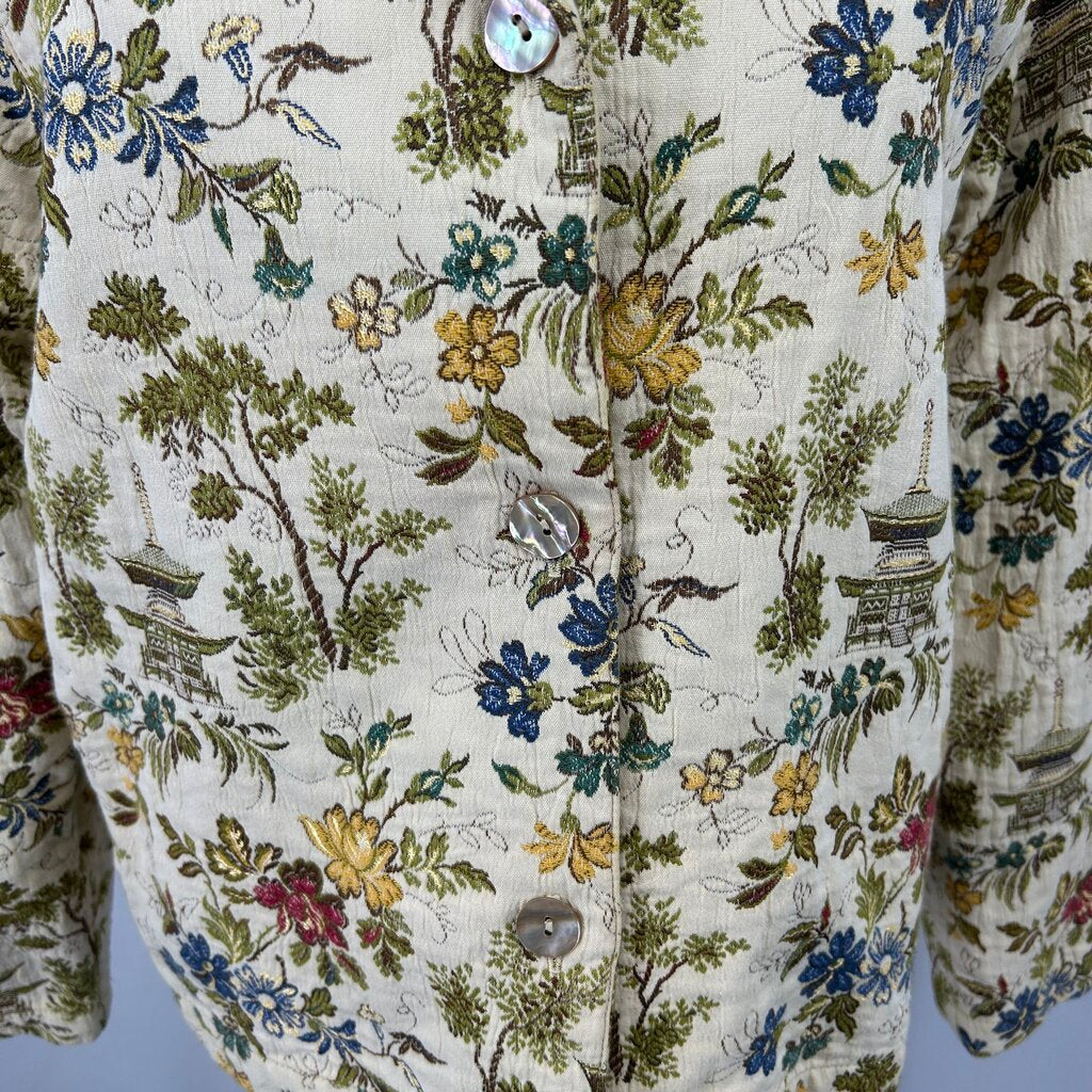 Norm Thompson Floral Jacket