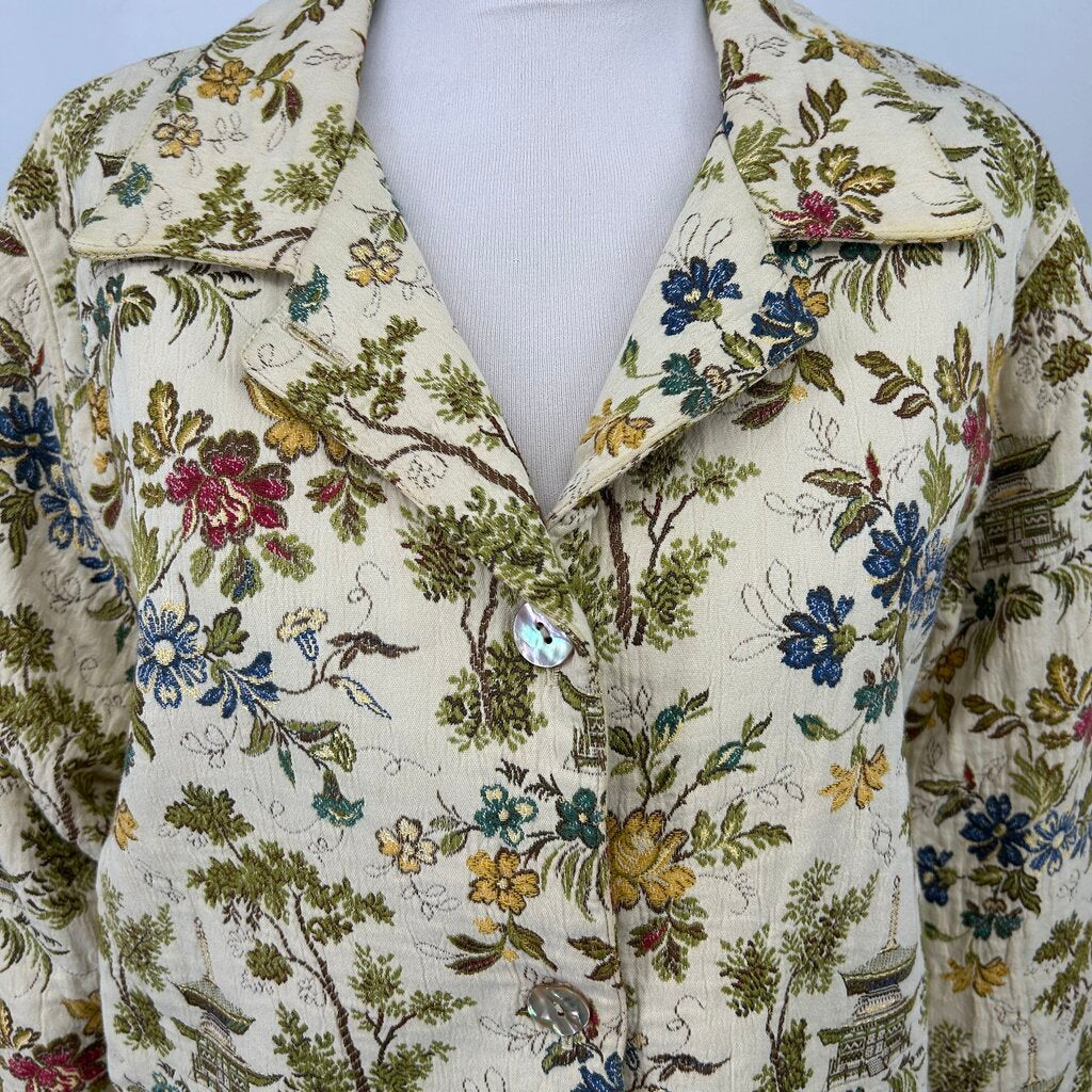 Norm Thompson Floral Jacket
