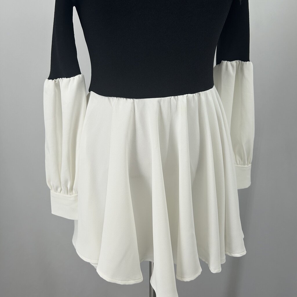 Gracia Mixed Media Mini Dress