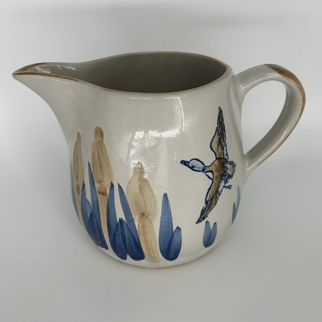 Stoneware Duck Pitcher