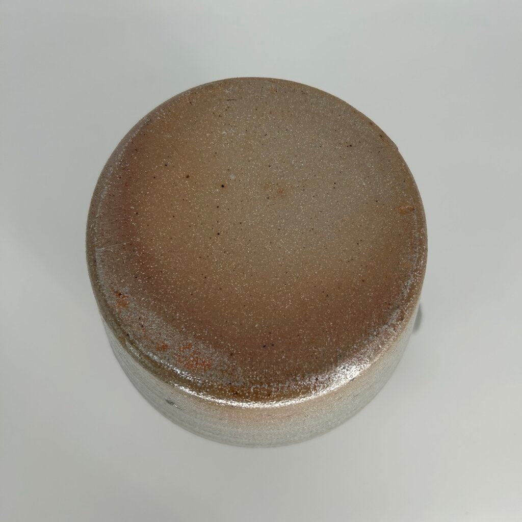 Pottery Handled Jug w/ Berry Basket