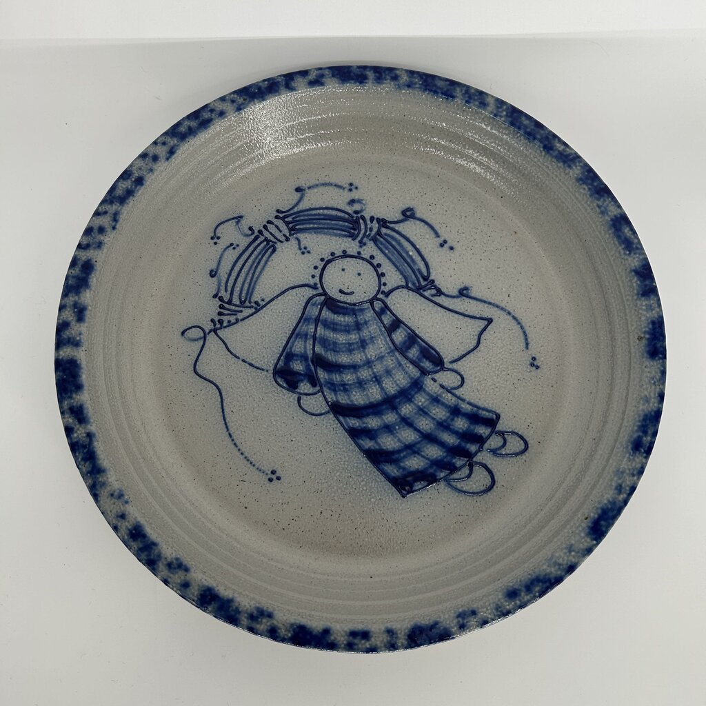 Pottery Angel Pie Plate