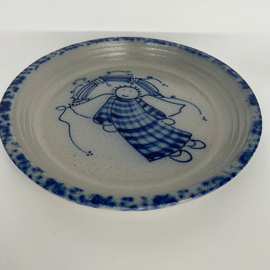 Pottery Angel Pie Plate