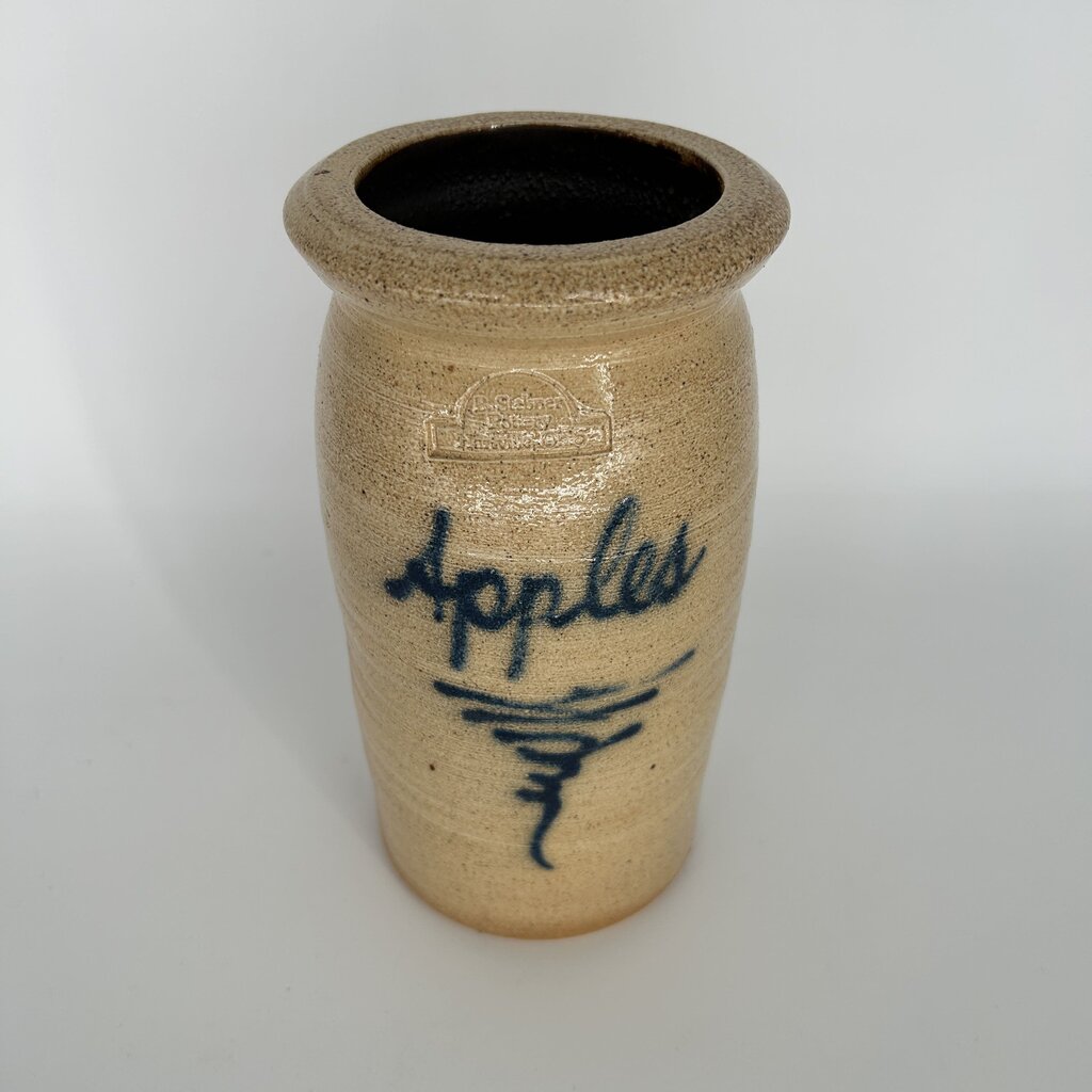 Pottery Apples Crock