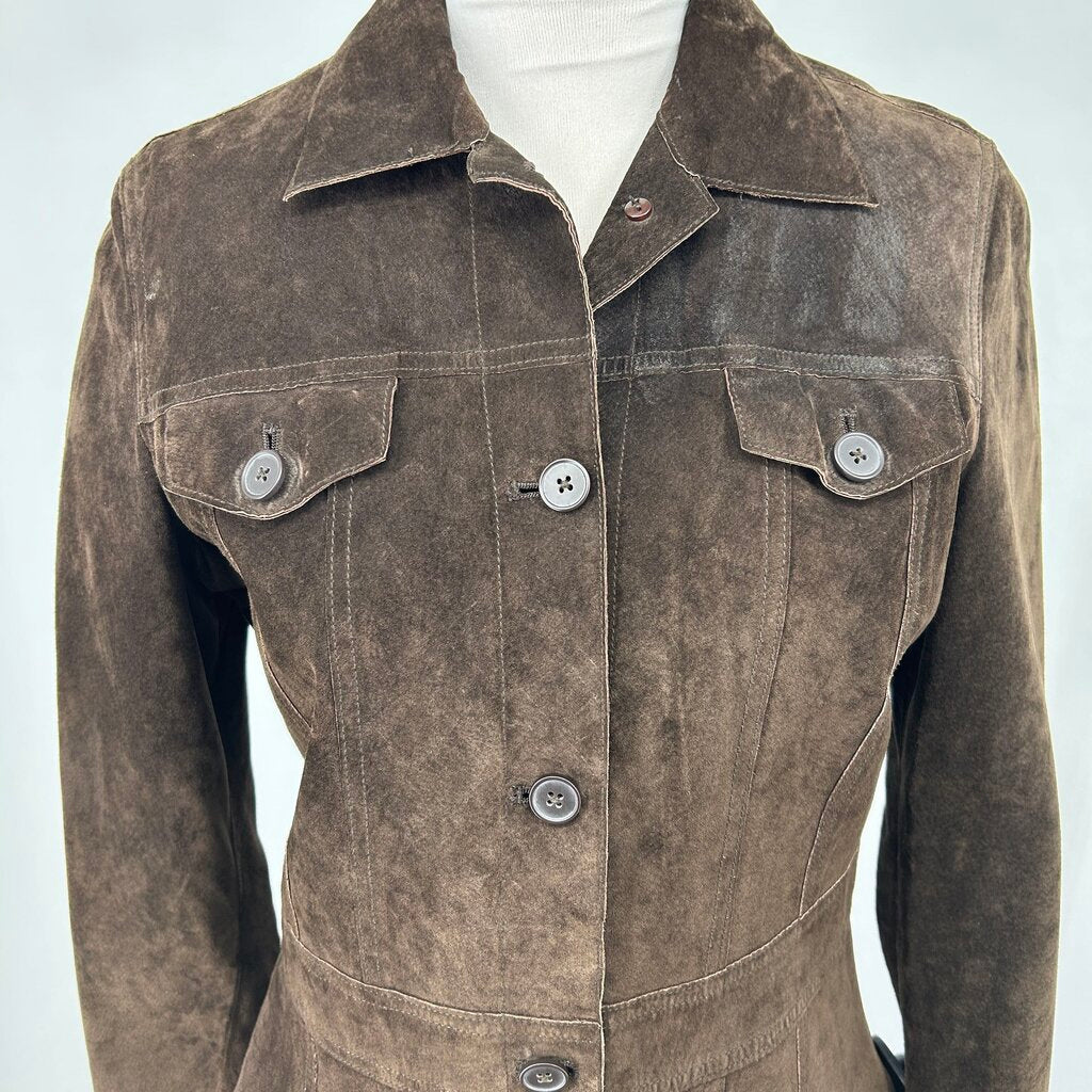 Apostrophe Suede Jacket