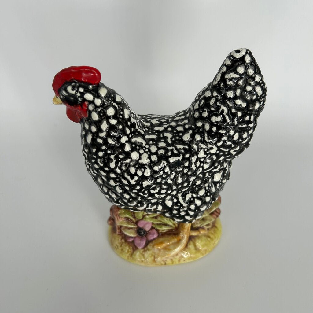 Ceramic Chicken Figure