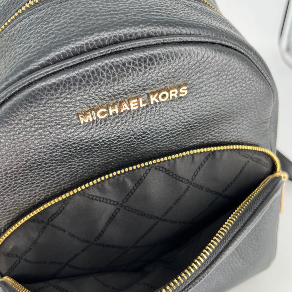 MK Leather Backpack