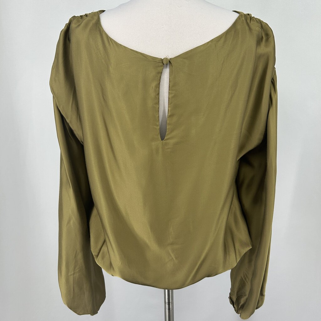 Anthropologie L/s Satin Shirt