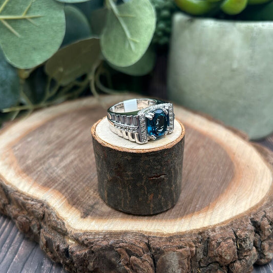 Effy Men's Topaz Statement Ring