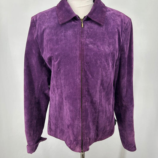 Coldwater Creek Suede Jacket