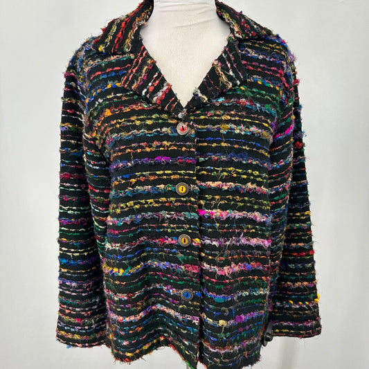 Coldwater Creek Stripe Jacket