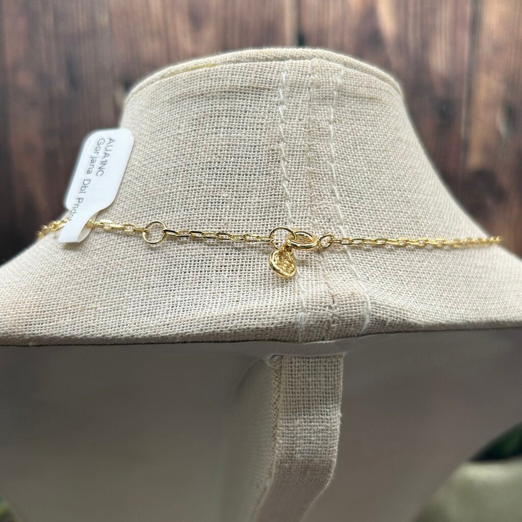 Gorjana Pearl Charm Necklace