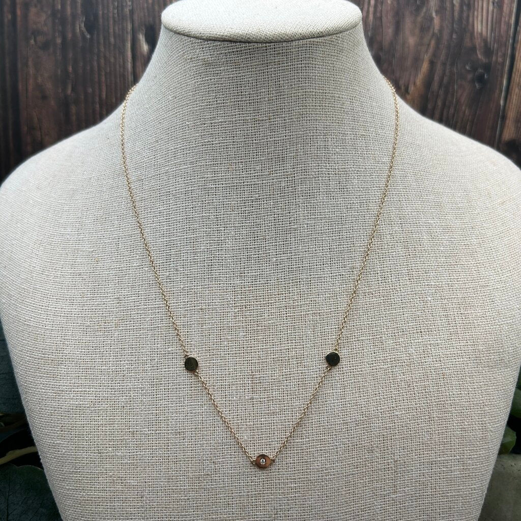 10k Delicate Diamond Necklace