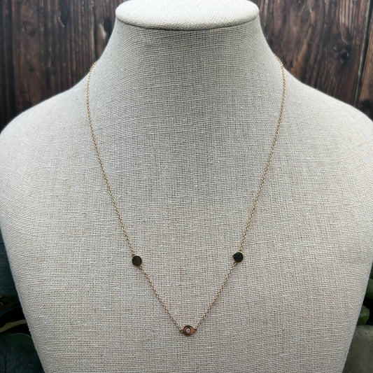 10k Delicate Diamond Necklace