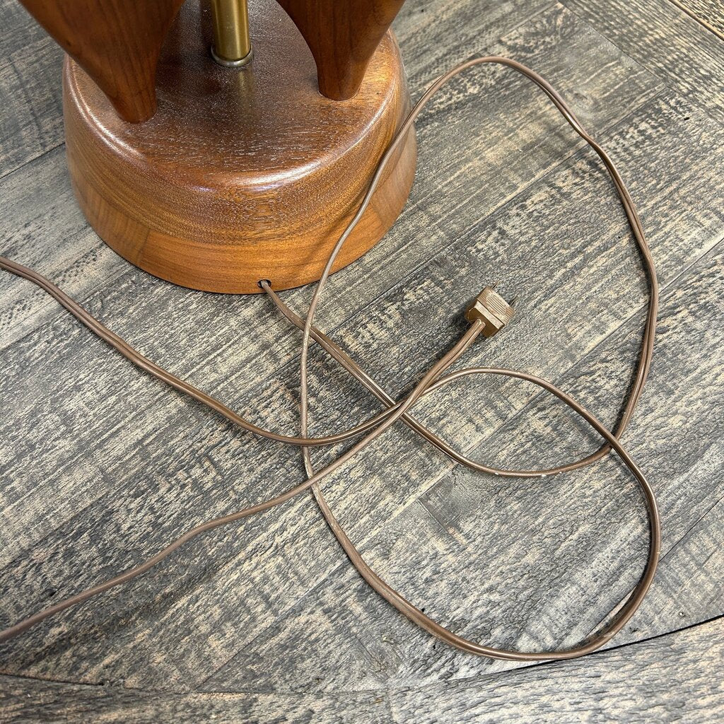 MCM Wooden Lamp