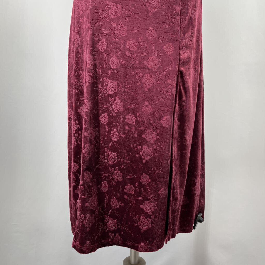 Francesca's S/s Velour Dress