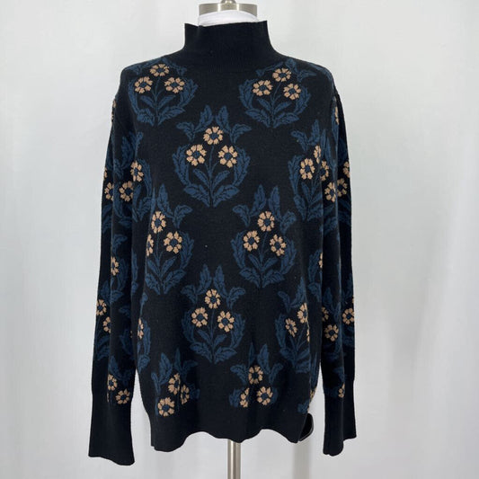 Ann Taylor L/s Floral Sweater