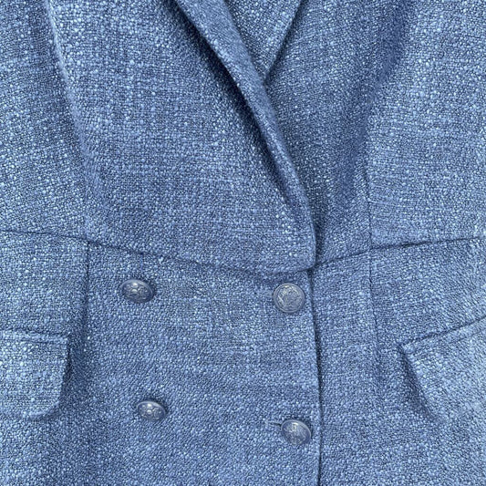 Pomander Place Slvls Tweed Dress