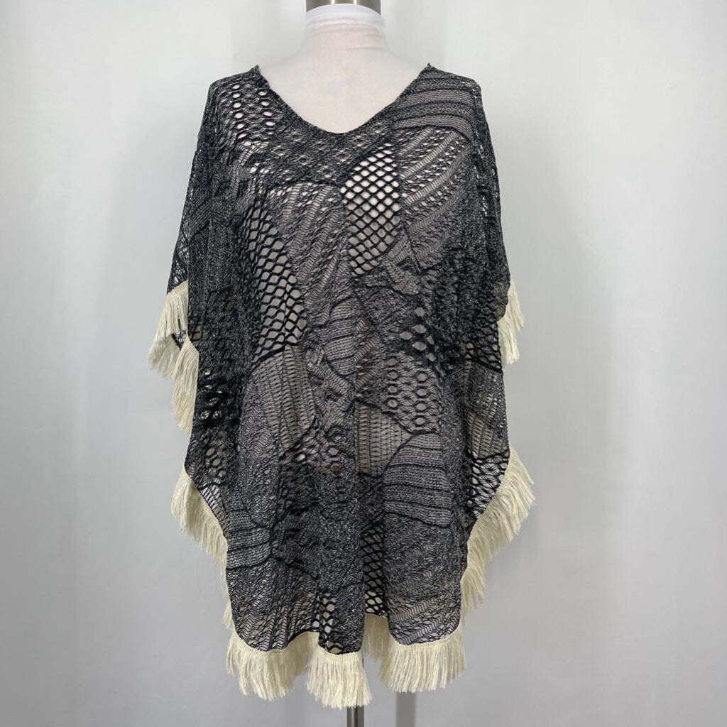 Arianna Fringed Poncho