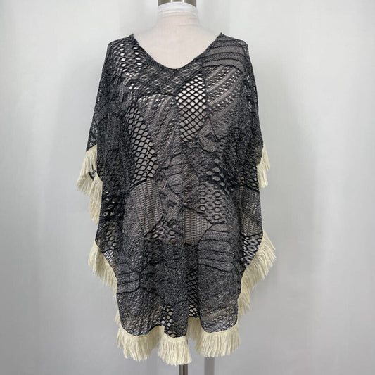 Arianna Fringed Poncho