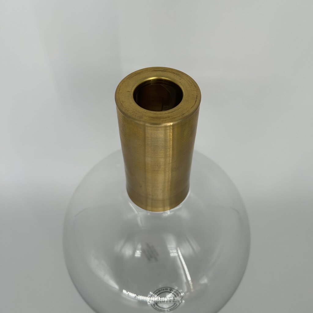 Glass Bulbous Vase