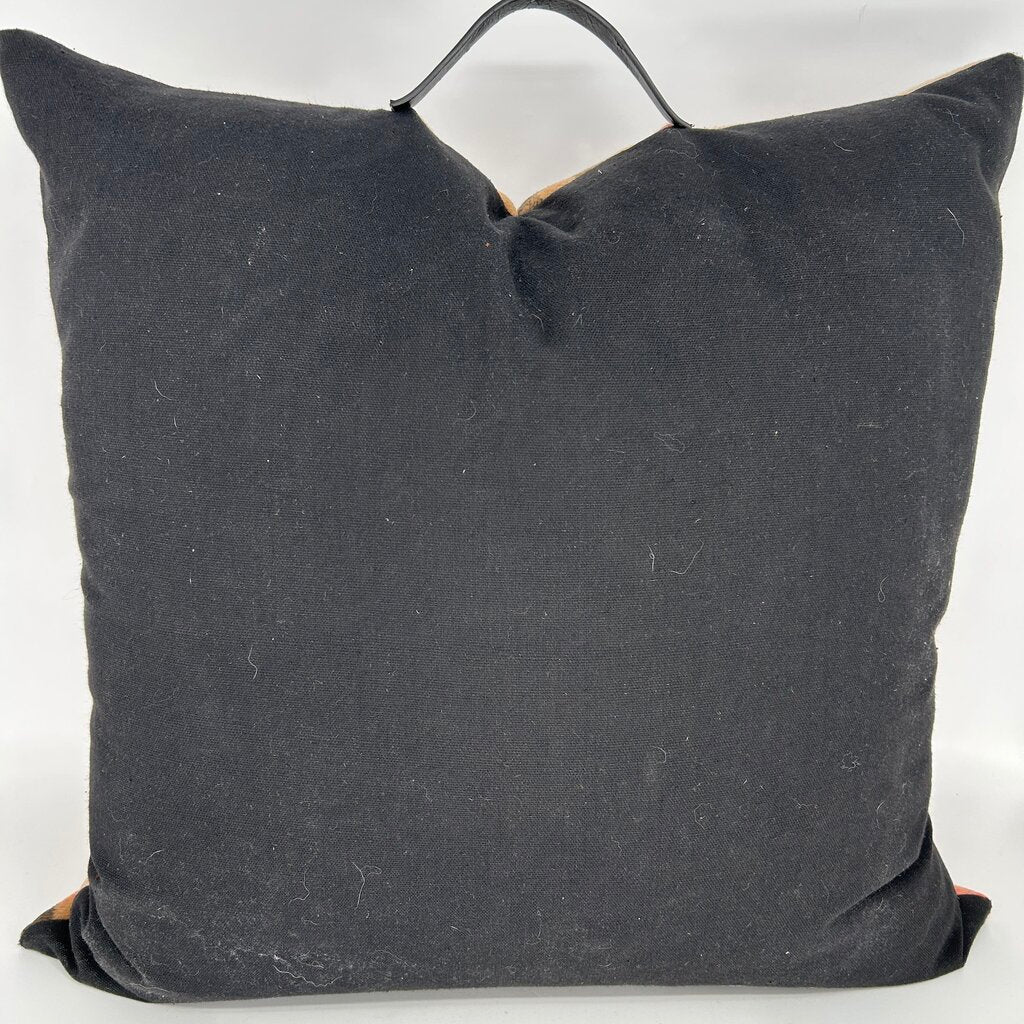 Plaid Front Pillow