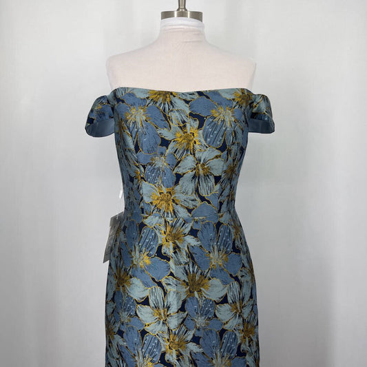 Off Shoulder Floral Gown