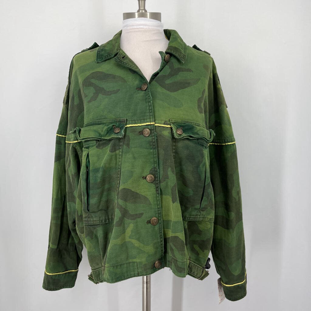 Free People Camo Jacket